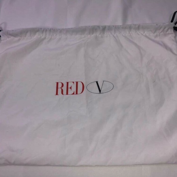 Red Valentino Dust Bag Storage Cover White 11" X 15.5" - Picture 1 of 5